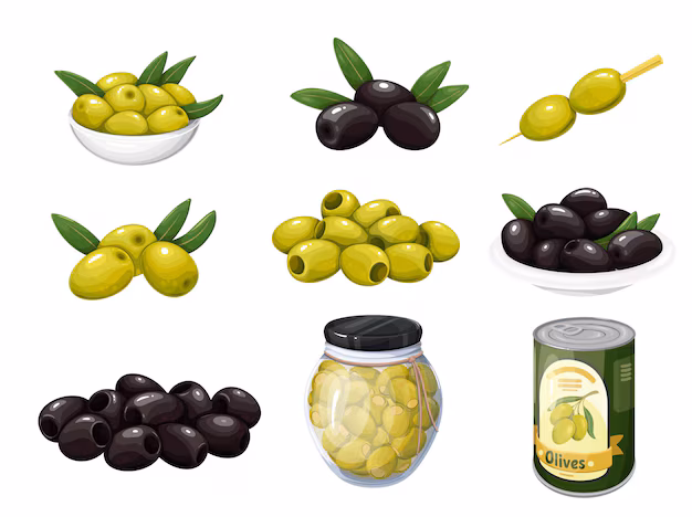 Différents Types D'olives